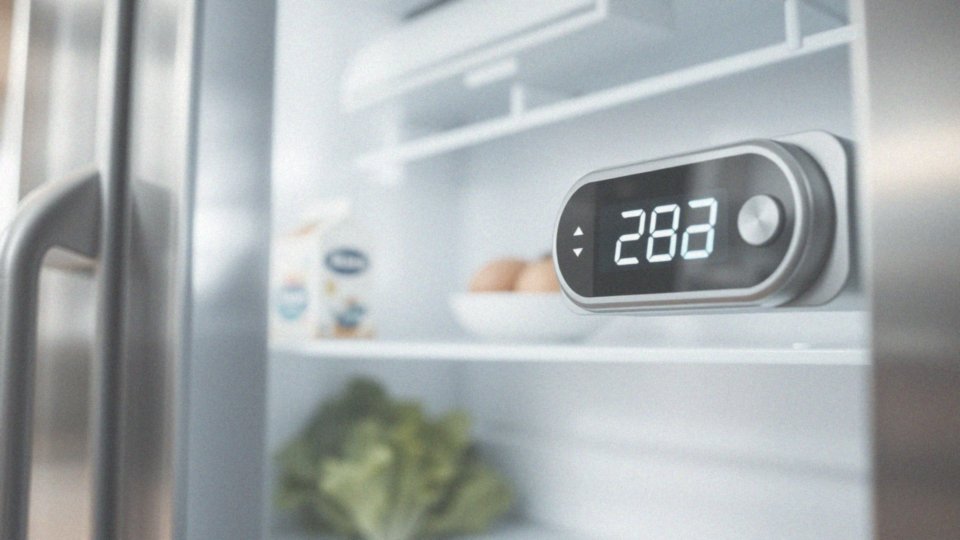 Co utrzymuje optymalną temperaturę wewnątrz lodówki?
