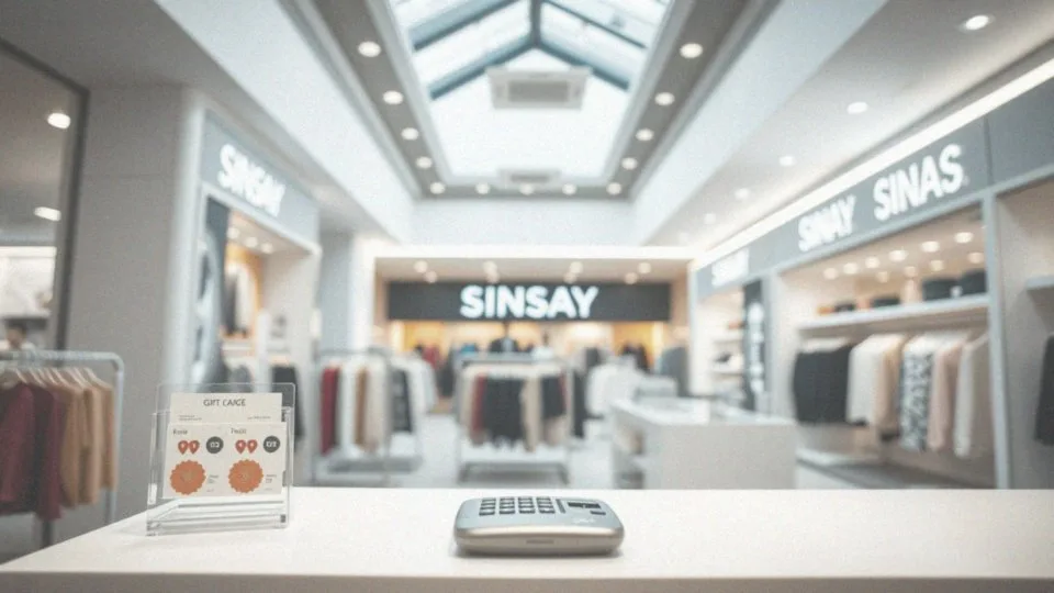 Jakie są nominały kart podarunkowych Sinsay?