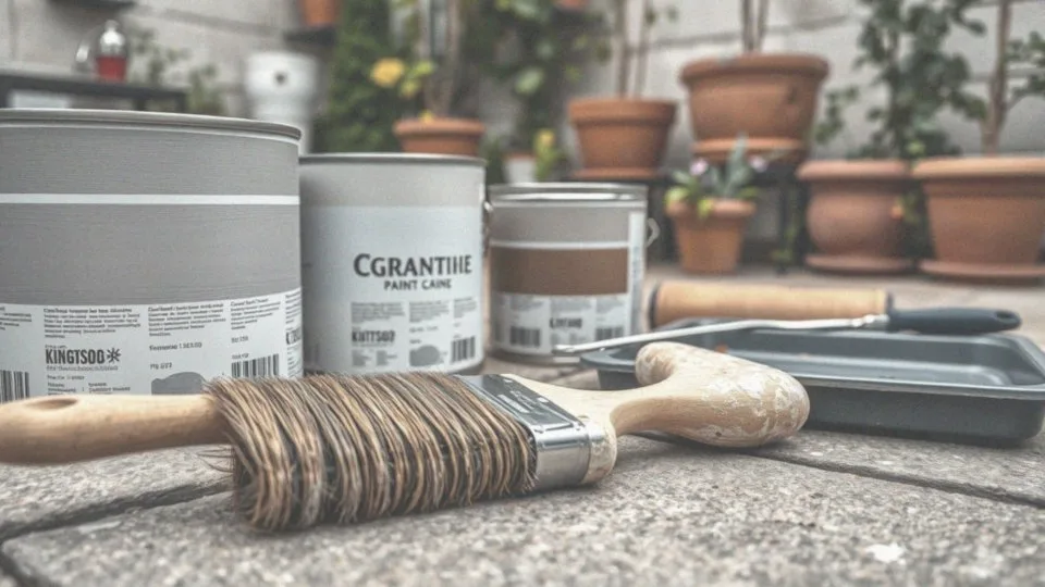 Jakie farby są najlepsze do malowania betonu na tarasie?