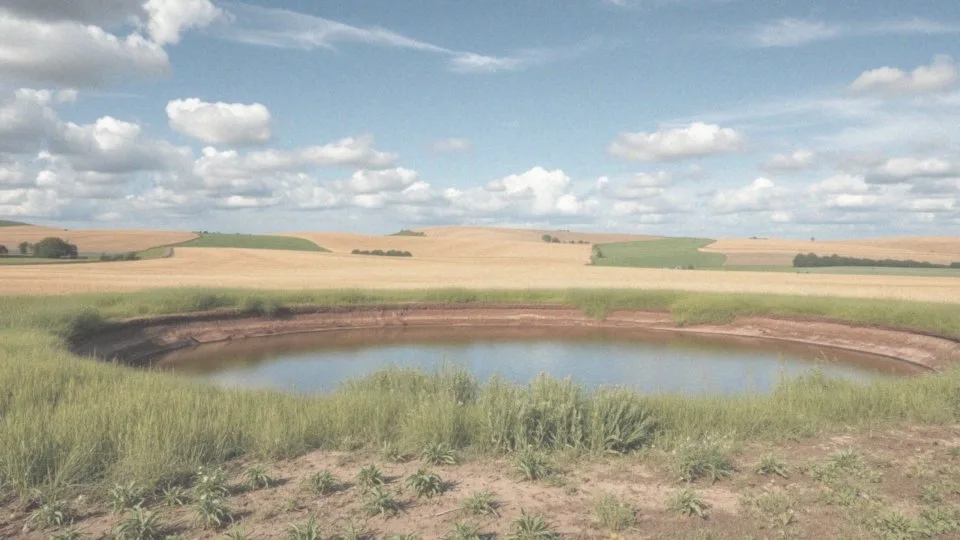 Jak budowa stawu odwadniającego może pomóc w obniżeniu poziomu wód gruntowych?