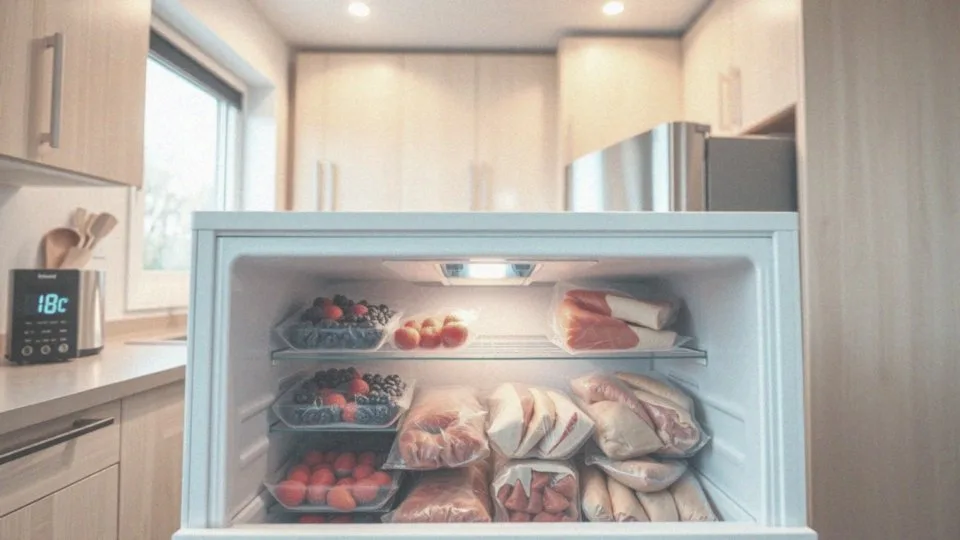 Co oznacza optymalny przedział temperatury w zamrażalniku?