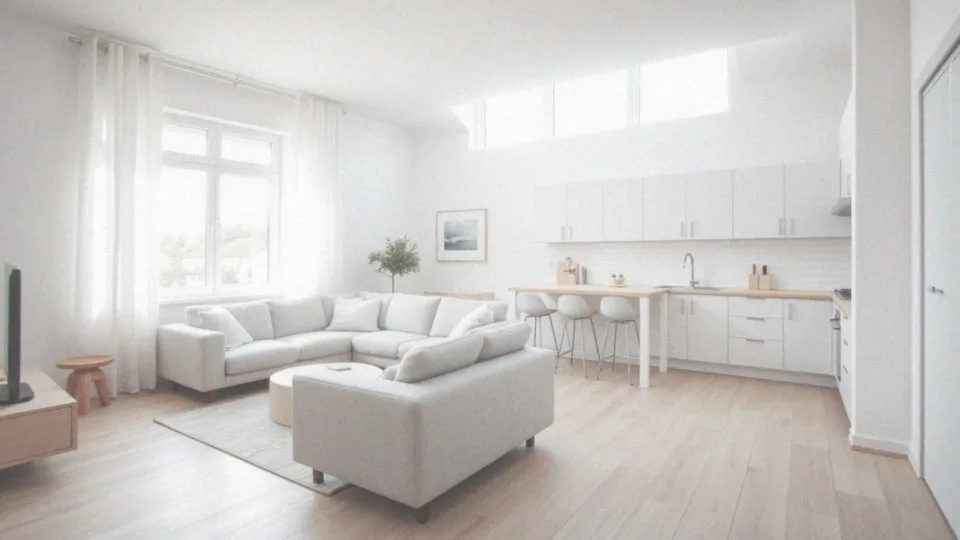 Jak urządzić salon z aneksem kuchennym w małym mieszkaniu?