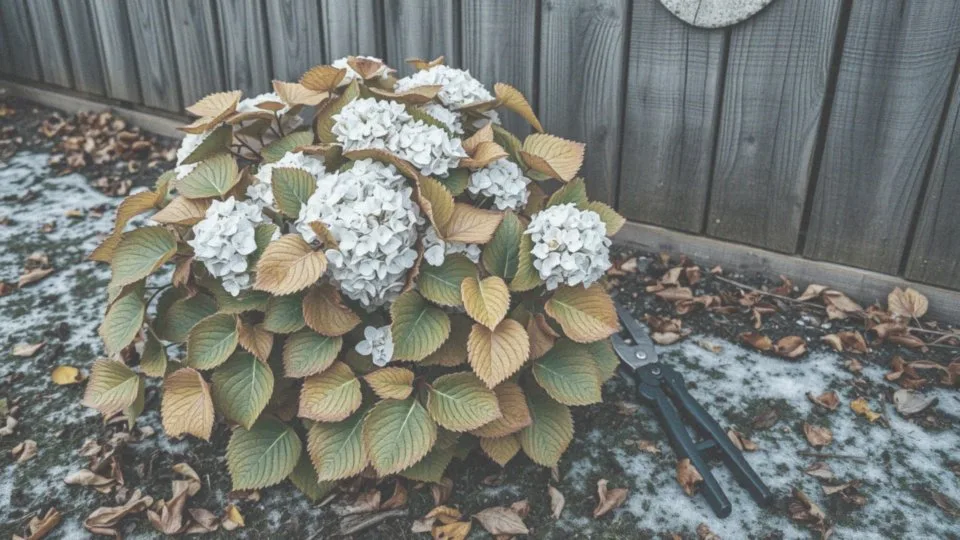 Kiedy należy zabezpieczyć hortensje na zimę?