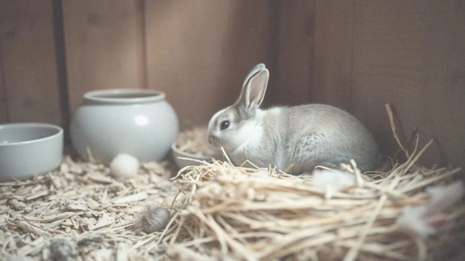 Co to są objawy ciąży u królika?