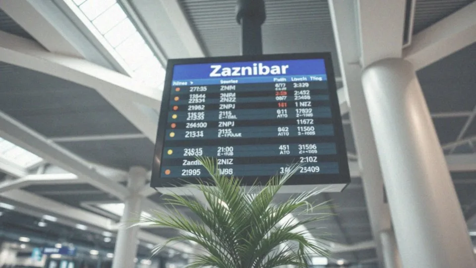 Jaki jest najtańszy dzień tygodnia na lot do Zanzibaru?