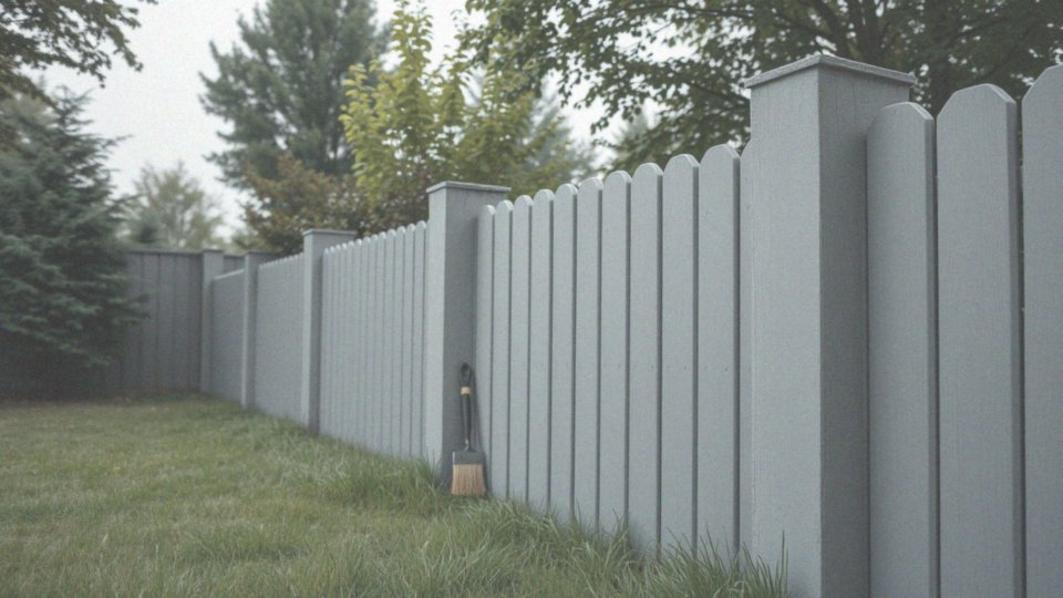 Jakie są zalety malowania ogrodzenia betonowego?
