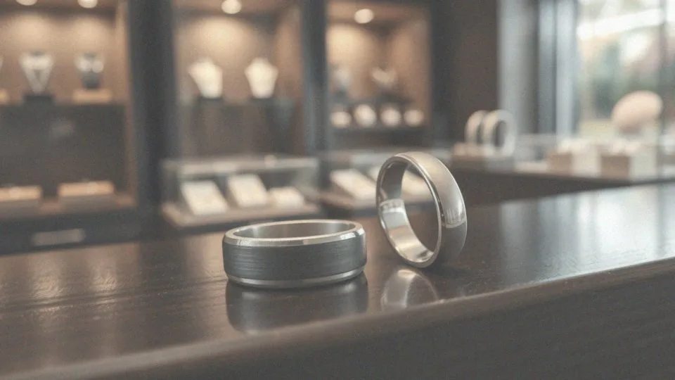 Co to są obrączki matowione i polerowane?