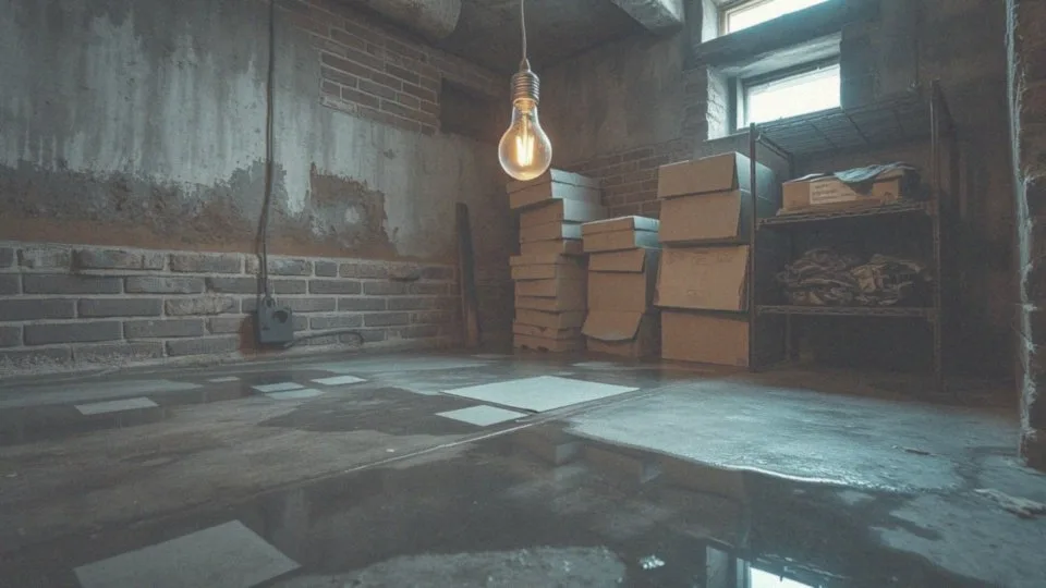 Jakie są skutki gromadzenia się wody w piwnicy?