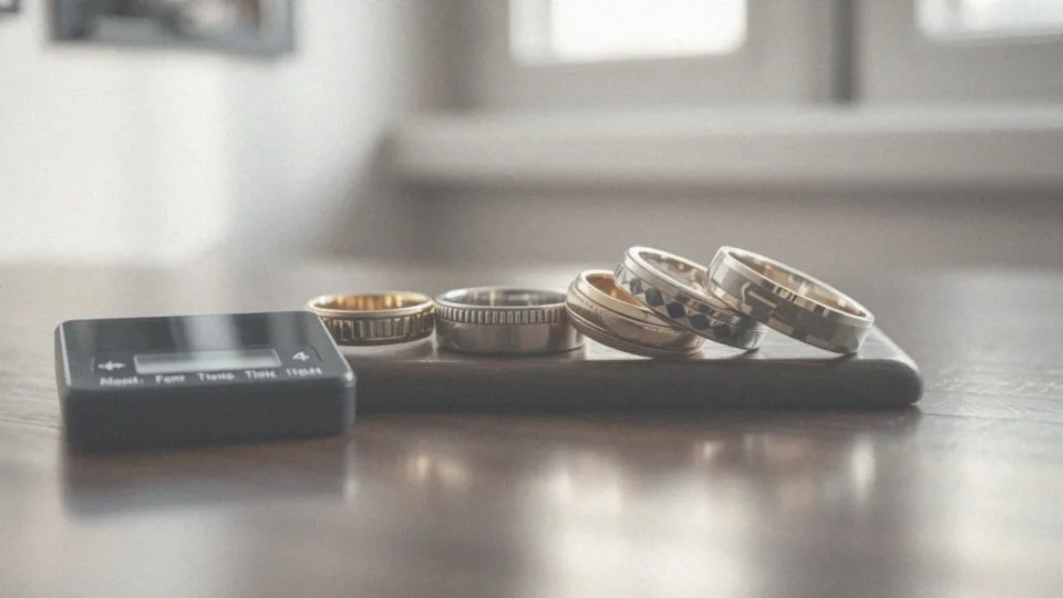 Jakie parametry kształtują wagę obrączki?