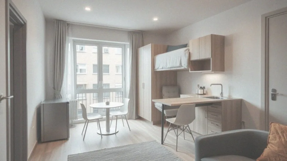 Jakie funkcje powinno spełniać mieszkanie o powierzchni 18 m2?