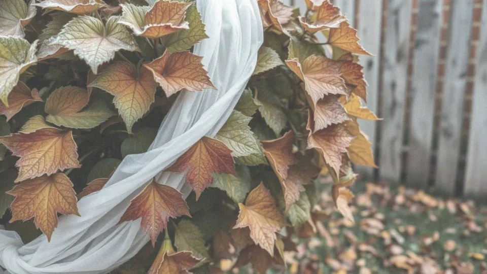 Czym jest agrowłóknina i jak chroni hortensje?