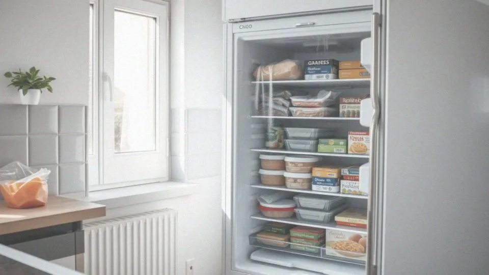 Co sugeruje zbyt wysoka temperatura w zamrażarce?