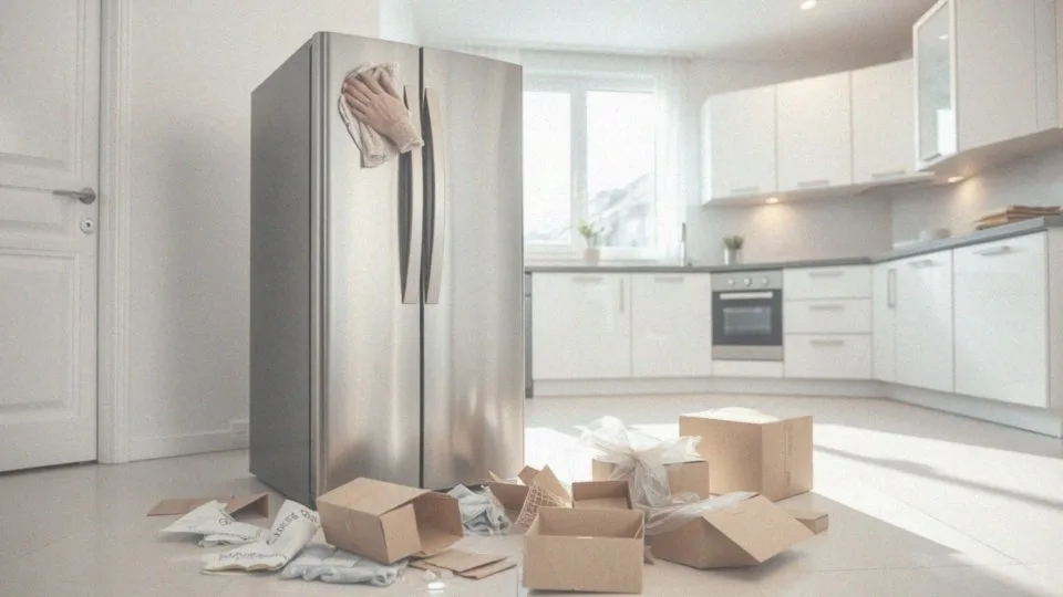 Jakie są kroki do prawidłowego rozpakowania nowej lodówki?