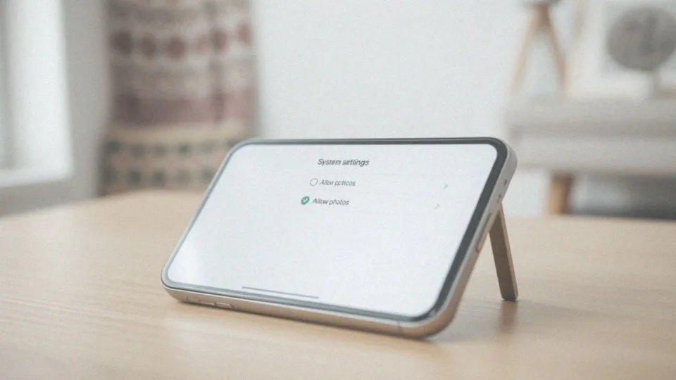 Jak użytkownik może odmówić dostępu do zdjęć?