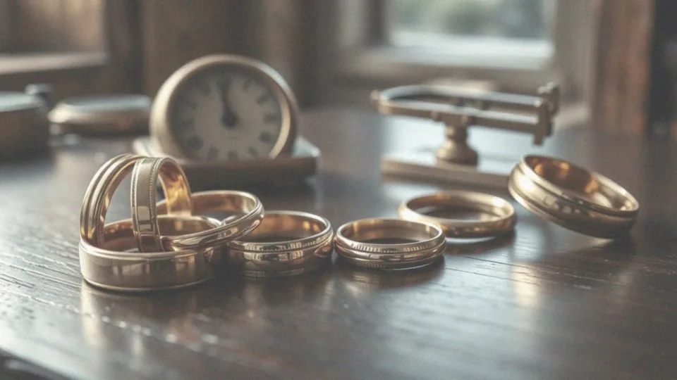 Co składa się na wagę obrączki ślubnej?