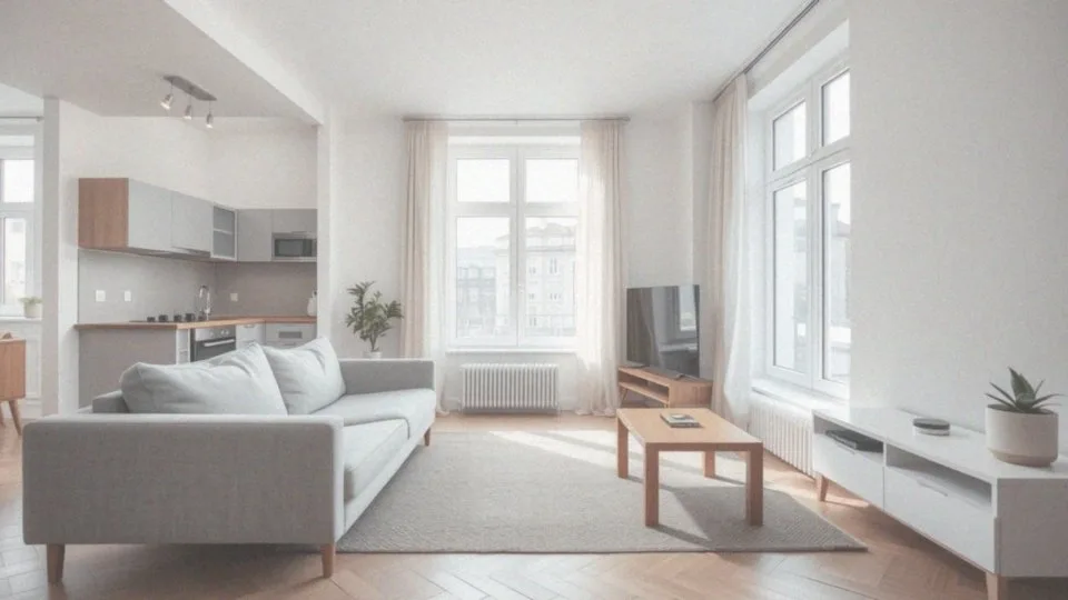 Aranżacja mieszkania 50m2 w bloku – funkcjonalne i stylowe rozwiązania